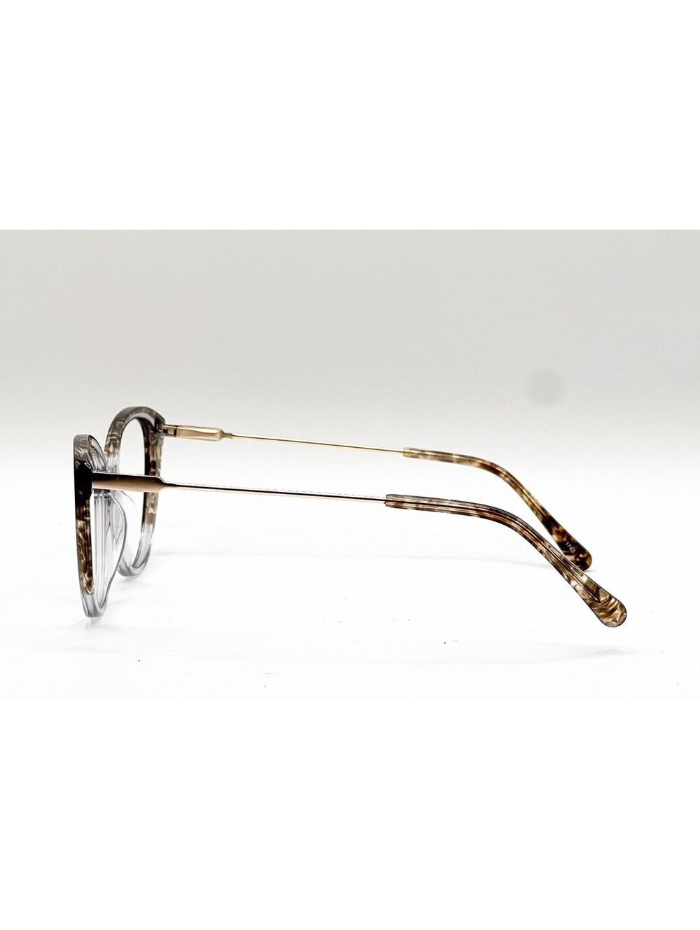 Chelsea Morgan CM 202214 GR/BR Gray/Brown Authentic Eyeglass Frames 53-17 - Picture 2 of 5